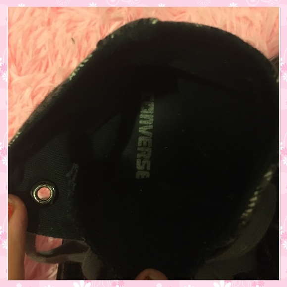 Rare plaid grey high top converse - Picture 7 of 7